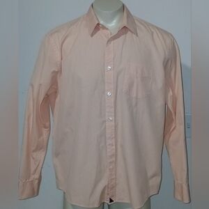 UNTUCKit Button - Front Long Sleeve Micro - Check Shirt Size XL